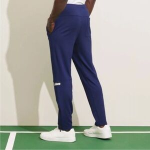 Prince Pickleball Ponte Slim Navy Blue Athletic Pants